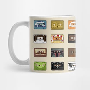 Galaxy Far Far Away Mixtape Mug